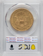 1858-S $20 Liberty Double Eagle PCGS VF35