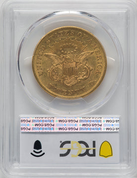 1860 $20 Liberty Double Eagle PCGS AU58