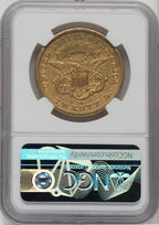 1865-S $20 Liberty Double Eagle NGC XF45