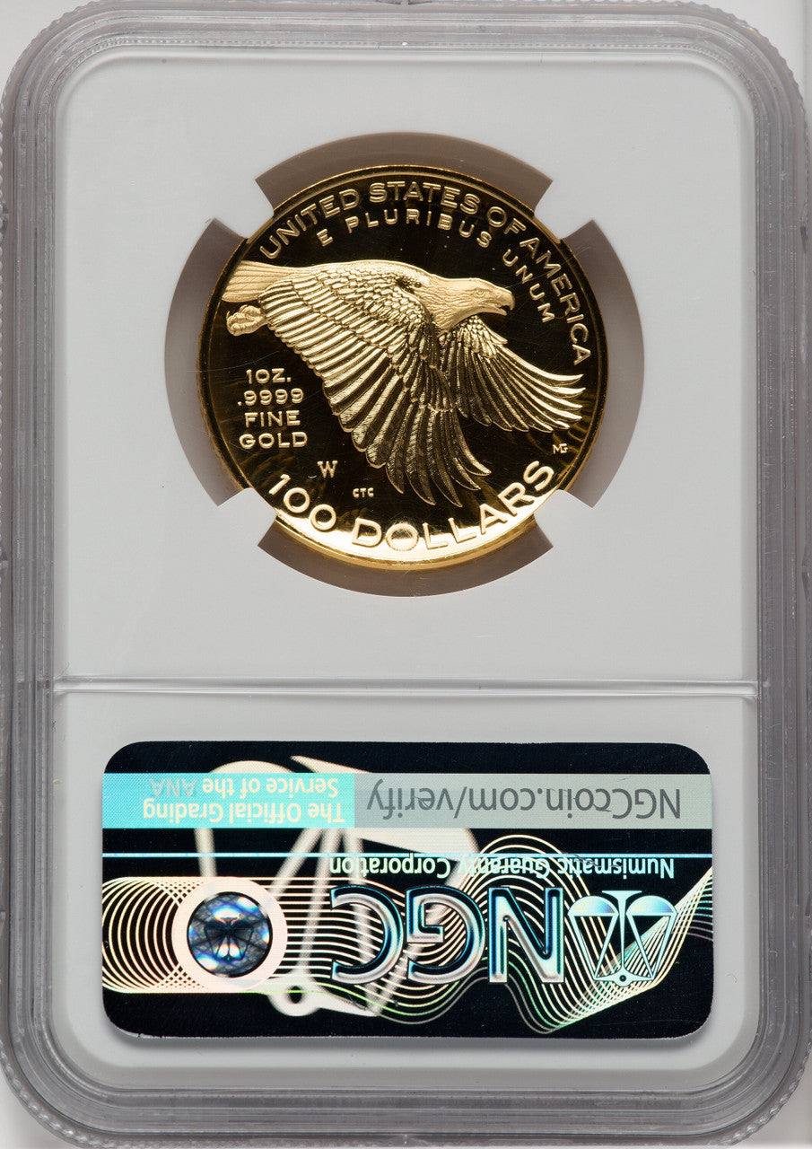 2017-W $100 American Liberty High Relief NGC PF70