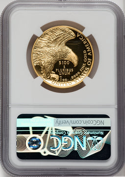 2019-W $100 High Relief NGC SP70 UC Enhanced Finish Mike Castle