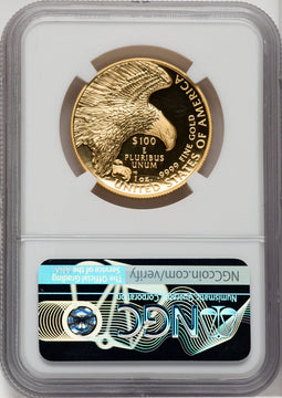 2019-W $100 High Relief Enhanced First Day of Issue NGC SP70 Castle