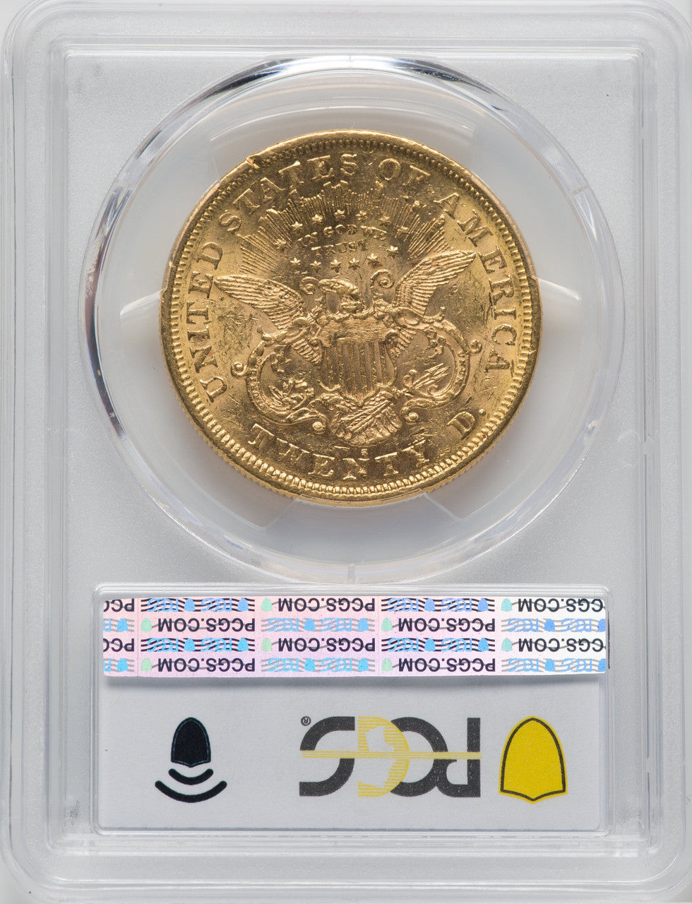 1874-S $20 Liberty Double Eagle PCGS AU55