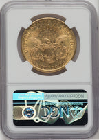 1877 $20 Liberty Double Eagle NGC AU55
