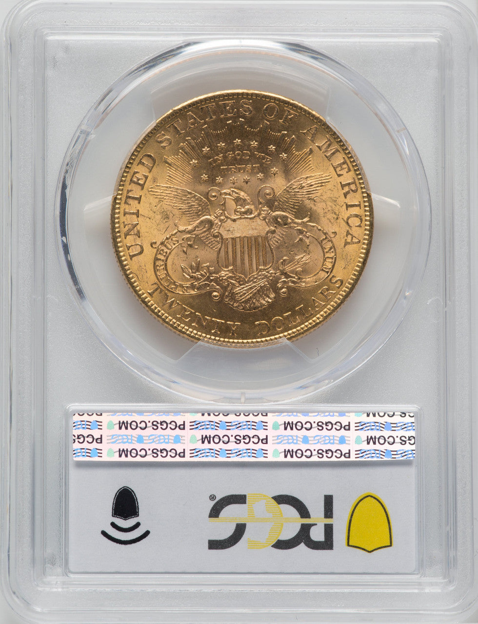 1901 $20 Liberty Double Eagle PCGS MS62