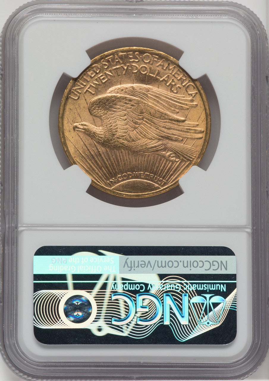 1923 $20 Saint-Gaudens Double Eagle NGC MS64