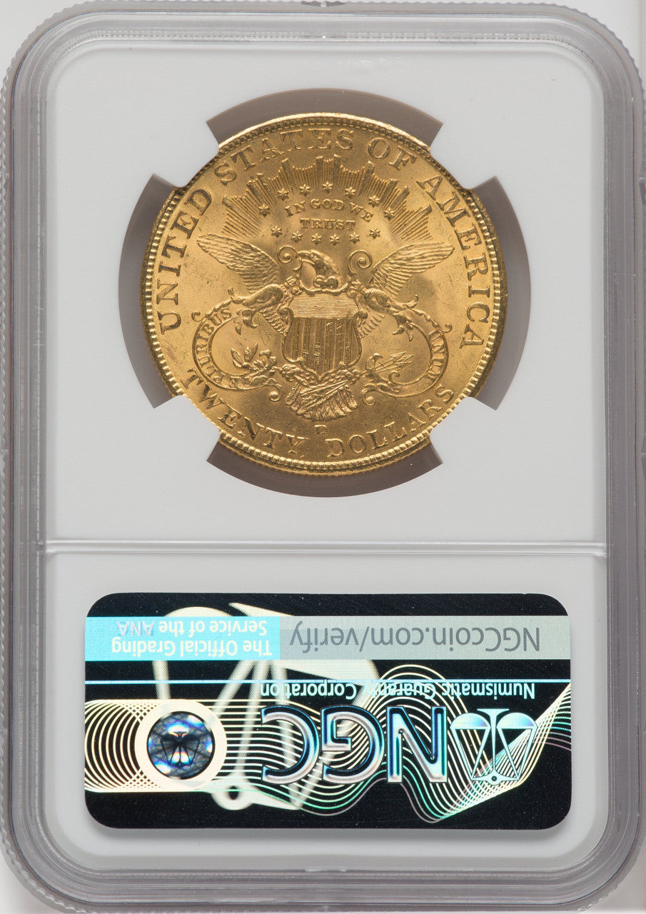 1906-D $20 Liberty Double Eagle NGC MS63
