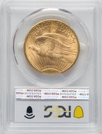 1920 $20 Saint-Gaudens Double Eagle PCGS MS62 (171359032)