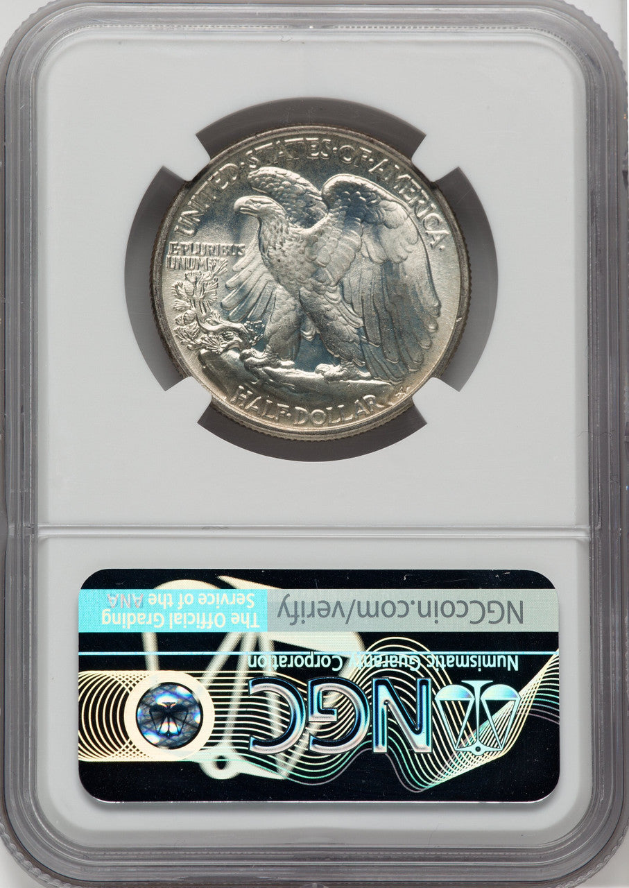 1942 50C Walking Liberty Half Dollar NGC MS68