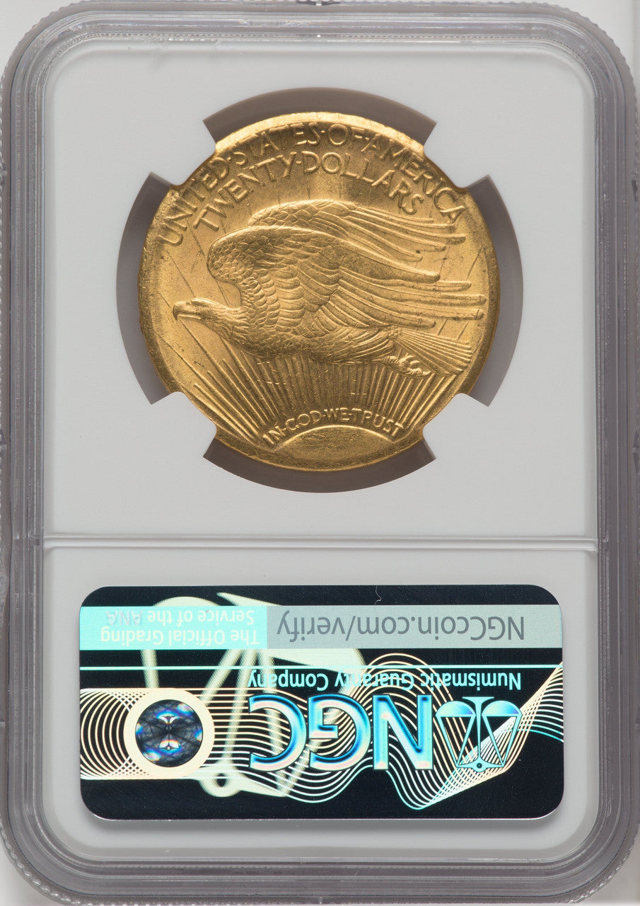 1925-S $20 Saint-Gaudens Double Eagle NGC MS63