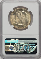 1937-D 50C Walking Liberty Half Dollar NGC MS67