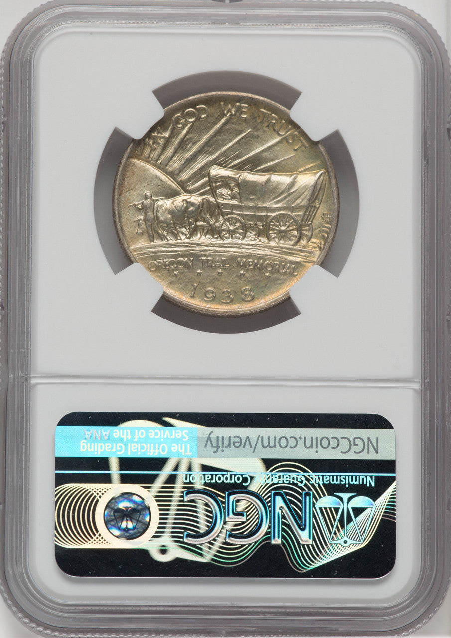1938-S 50C Oregon Commemorative Silver NGC MS68