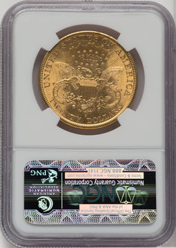 1897-S $20 CAC Liberty Double Eagle NGC MS64
