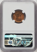 1911-D 1C RD Lincoln Cent NGC MS66