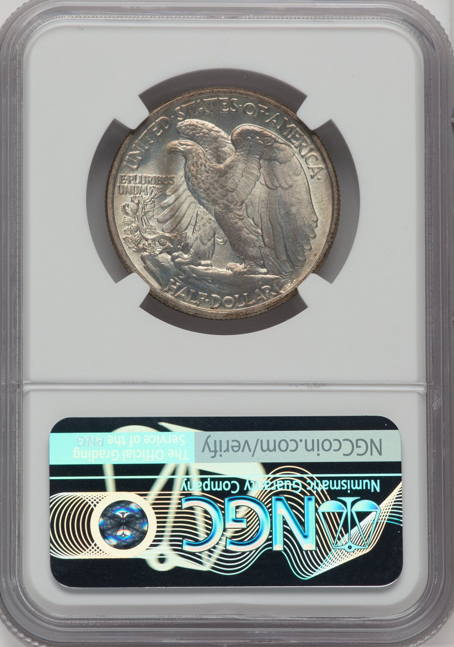 1944 50C Walking Liberty Half Dollar NGC MS67