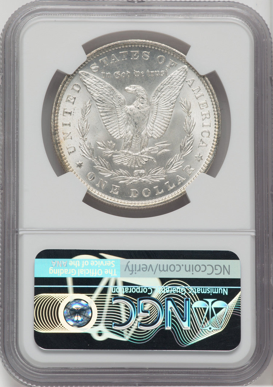 1896 $1 Morgan Dollar NGC MS67+
