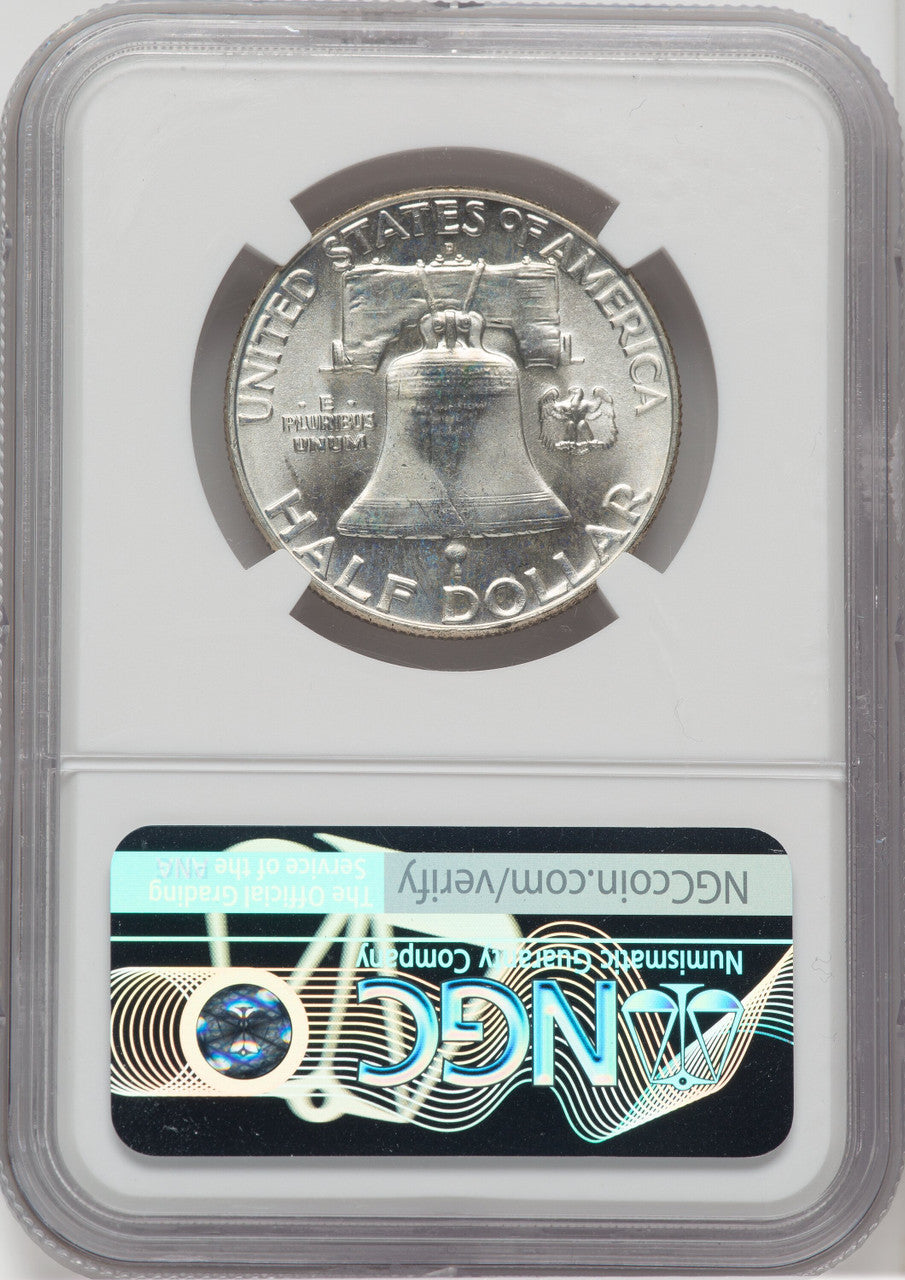 1963-D 50C Franklin Half Dollar NGC MS66+