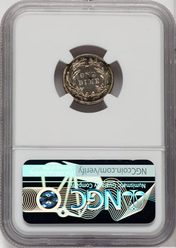 1912 10C CAC Proof Barber Dime NGC PR67+
