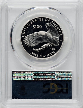 2018-W $100 One Ounce Platinum Eagle Life PCGS PR70