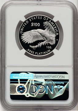2022-W $100 One-Ounce Platinum Eagle Freedom of Speech NGC PF70