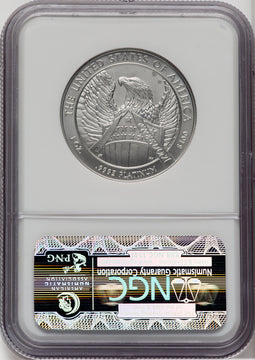 2007-W $100 One-Ounce Platinum Eagle Burnished NGC MS69