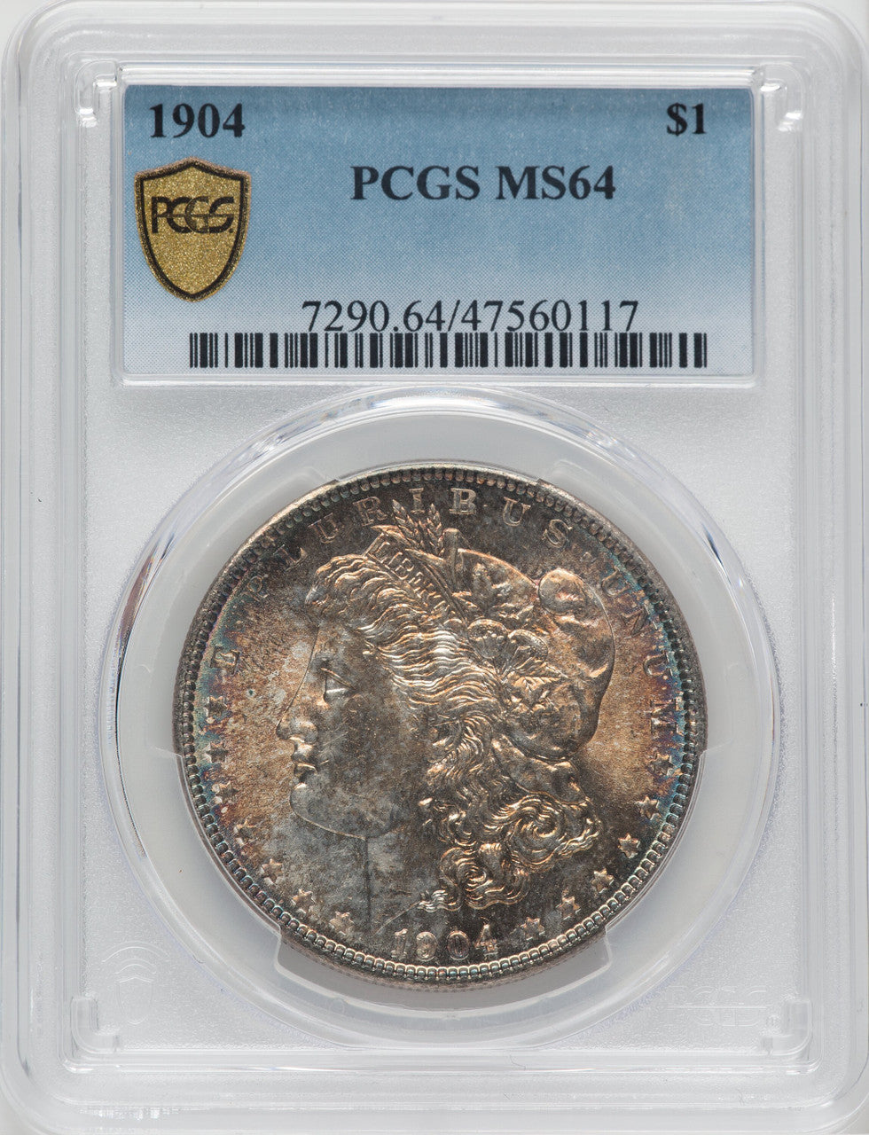 1904 $1 Morgan Dollar PCGS MS64 (760301004)