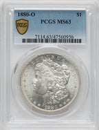 1880-O $1 Morgan Dollar PCGS MS63