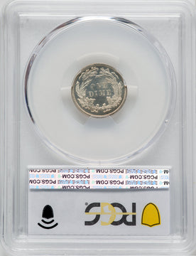 1884 10C CA Proof Seated Dime PCGS PR66