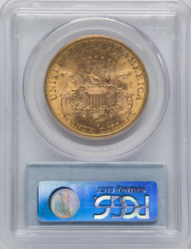 1895-S $20 Liberty Double Eagle PCGS MS63+