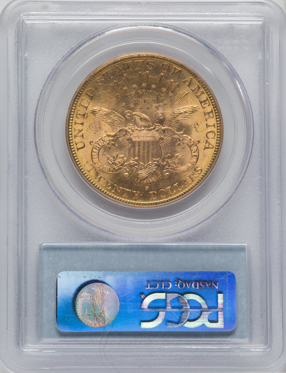 1895-S $20 Liberty Double Eagle PCGS MS63+