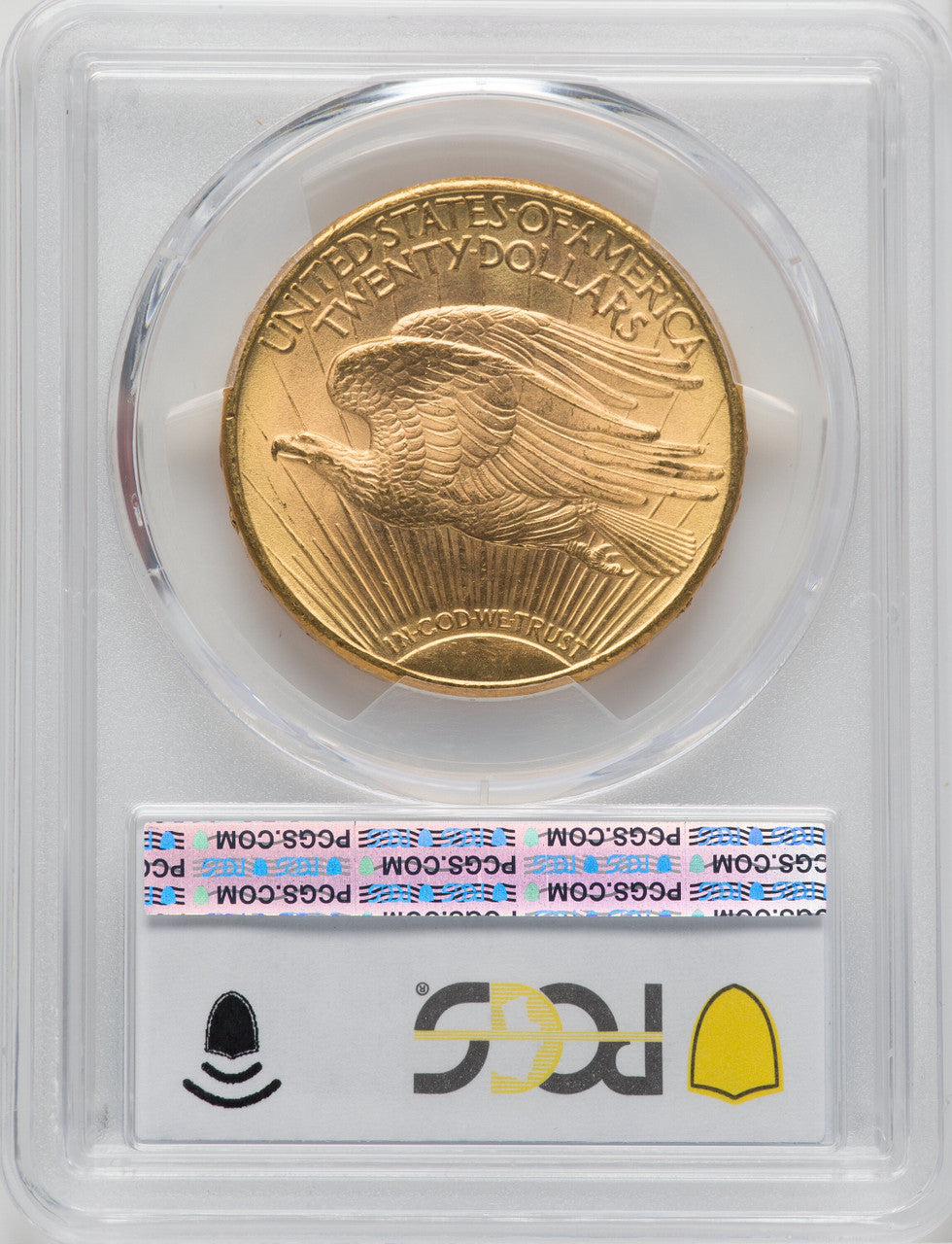 1911-D $20 Saint-Gaudens Double Eagle PCGS MS65+