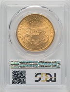 1896 $20 CAC Liberty Double Eagle PCGS MS64