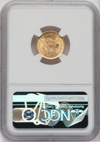1900 $2.50 Liberty Quarter Eagle NGC MS65