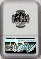 2001-W $25 Quarter-Ounce Platinum Eagle Statue of Liberty NGC PF70