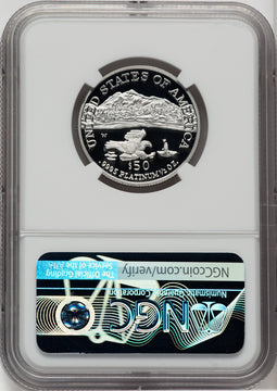 2002-W $50 Half-Ounce Platinum Eagle Brown Label NGC PF70