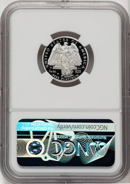 2008-W $25 Quarter-Ounce Platinum Eagle Statue of Liberty NGC PF70