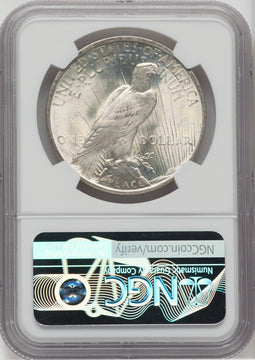 1924 $1 Peace Dollar NGC MS66