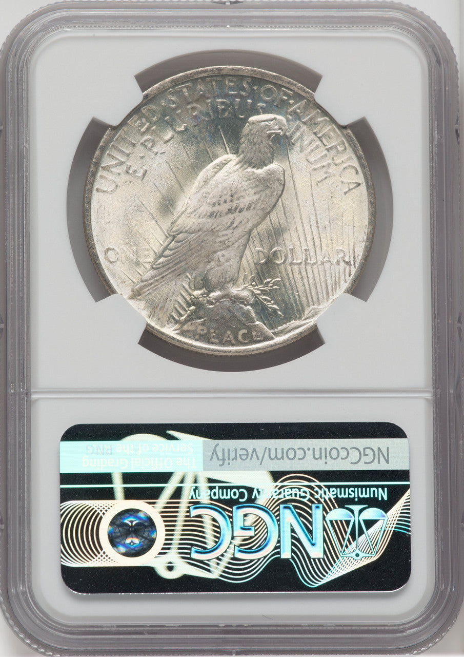 1924 $1 Peace Dollar NGC MS66
