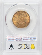 1890-CC $10 Liberty Eagle PCGS AU58