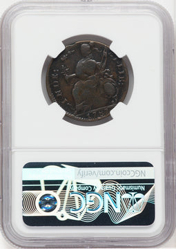 1787 Connecticut Copper Draped Bust Left BN Colonials NGC XF45