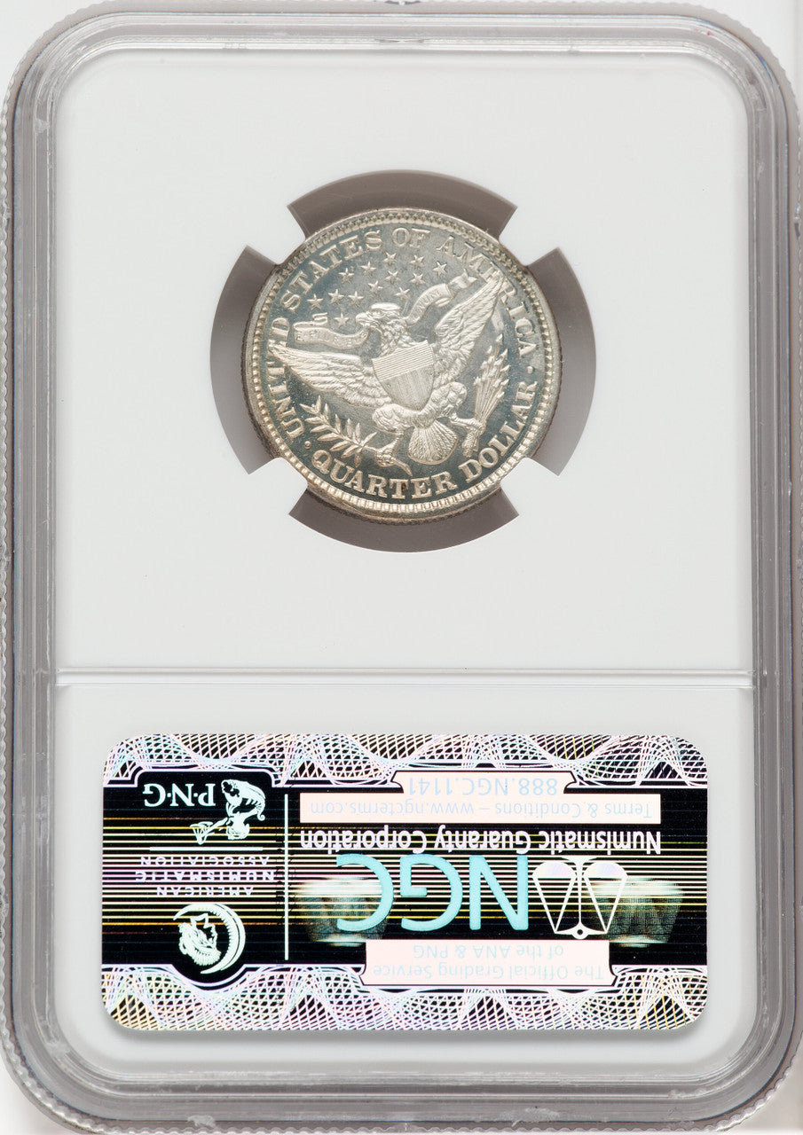 1897 25C Proof Barber Quarter NGC PR66