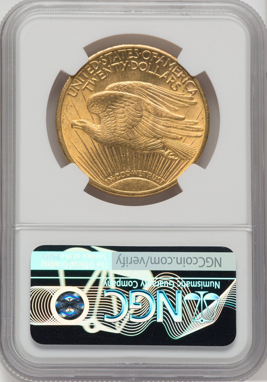 1914-S $20 Saint-Gaudens Double Eagle NGC MS61