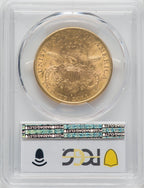 1893-S $20 Liberty Double Eagle PCGS MS61