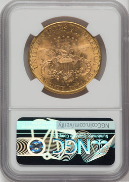 1895-S $20 Liberty Double Eagle NGC MS65