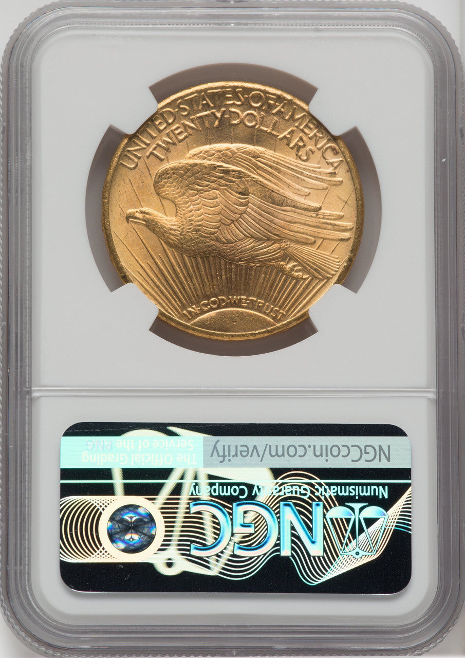 1927 $20 Saint-Gaudens Double Eagle NGC MS67