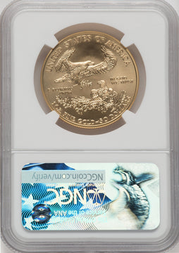 2017-W $50 Gold Eagle Burnished First Strike NGC MS70