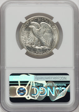 1942-S 50C Walking Liberty Half Dollar NGC MS67