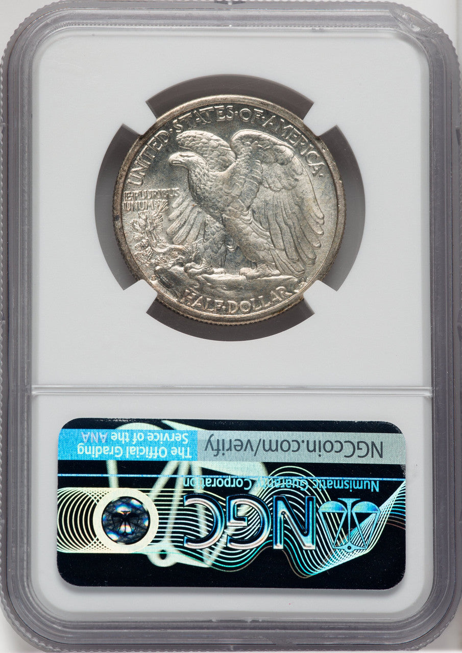1929-S 50C Walking Liberty Half Dollar NGC MS66