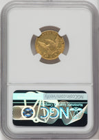 1836 $2.50 Script 8 Classic Quarter Eagle NGC AU53