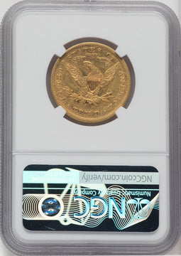 1873-S $10 Liberty Eagle NGC AU55 (763438041)